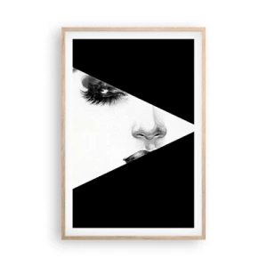 Een poster in een licht eiken lijst - Altijd niet ontdekt - 61x91 cm