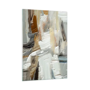 Schilderen op glas - Kleurrijke lagen - 50x70 cm