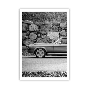 Poster - De legende van de jaren 60 - 70x100 cm