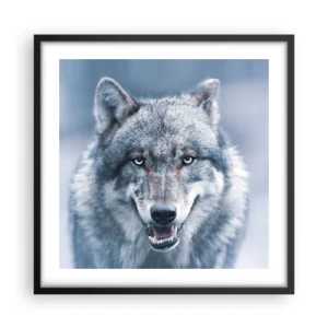 Poster in een zwarte lijst - Ga jij de uitdaging aan? - 50x50 cm