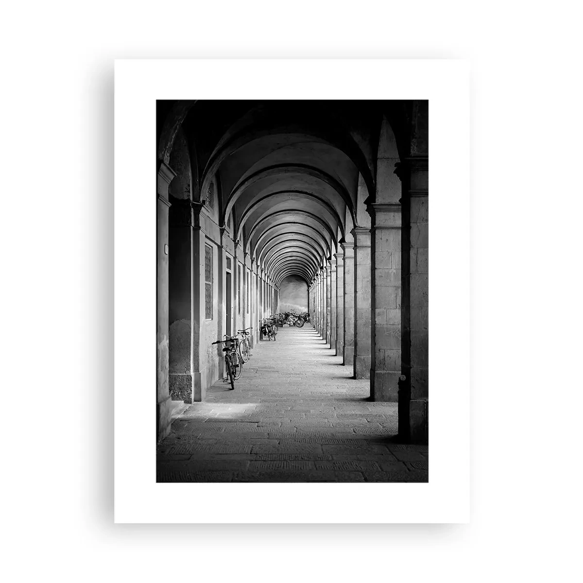 Poster - Onder de arcades - 30x40 cm