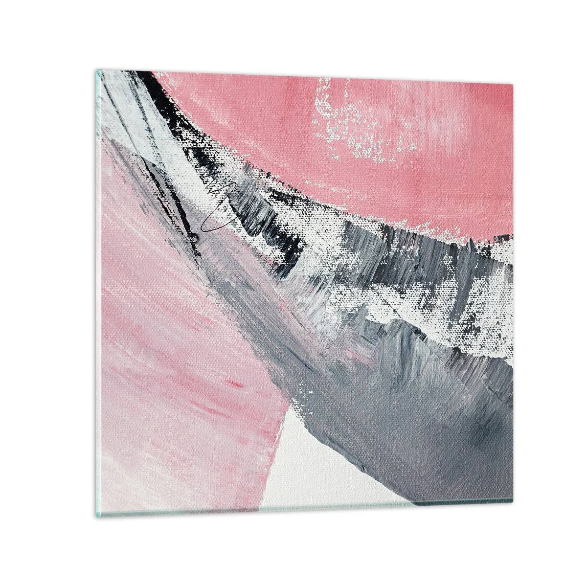 Schilderen op glas - Bijpassende compositie - 70x70 cm