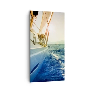 Schilderen op canvas - Voor het avontuur - 65x120 cm