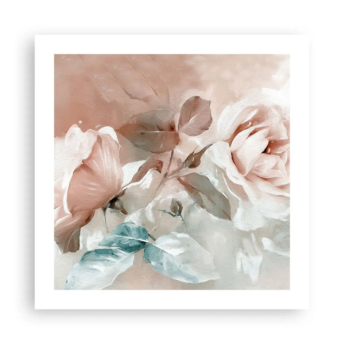 Poster - De geest van de romantiek - 50x50 cm