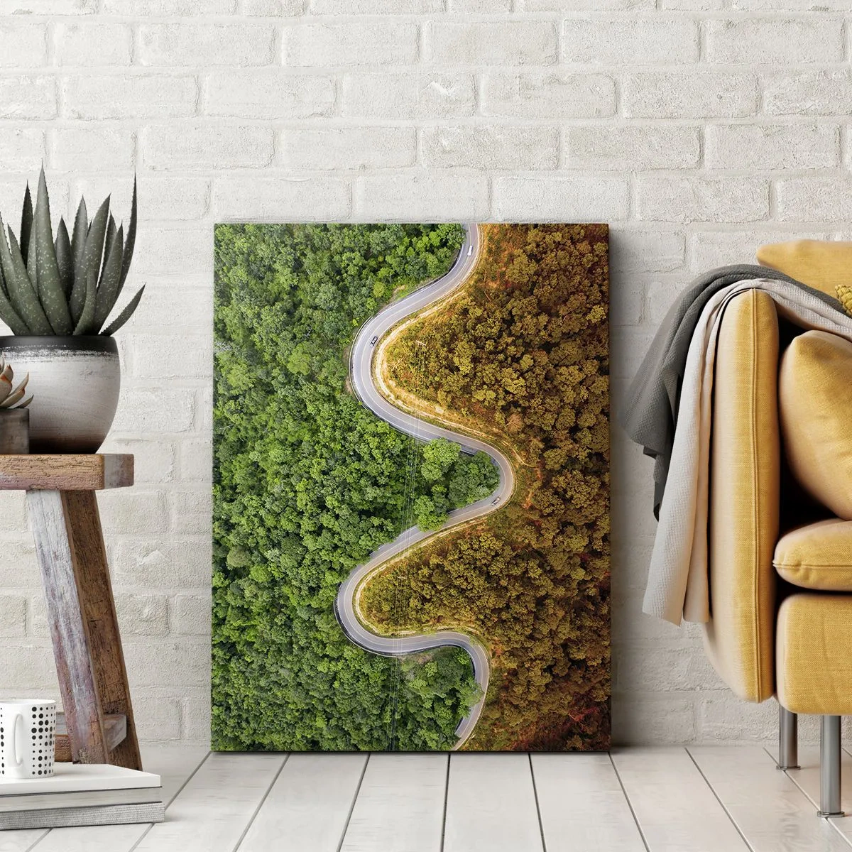 Schilderen op canvas - Grenzen en doorbraken - 55x100 cm