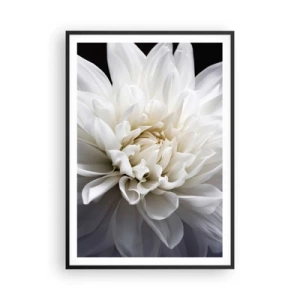 Poster in een zwarte lijst - Ochtend van de bruid - 70x100 cm