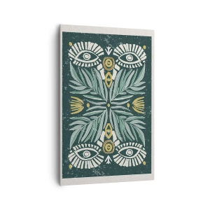 Schilderen op canvas - Als een volksuitsnede - 80x120 cm