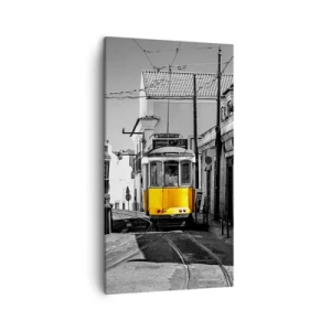 Schilderen op canvas - De geest van Lissabon - 45x80 cm