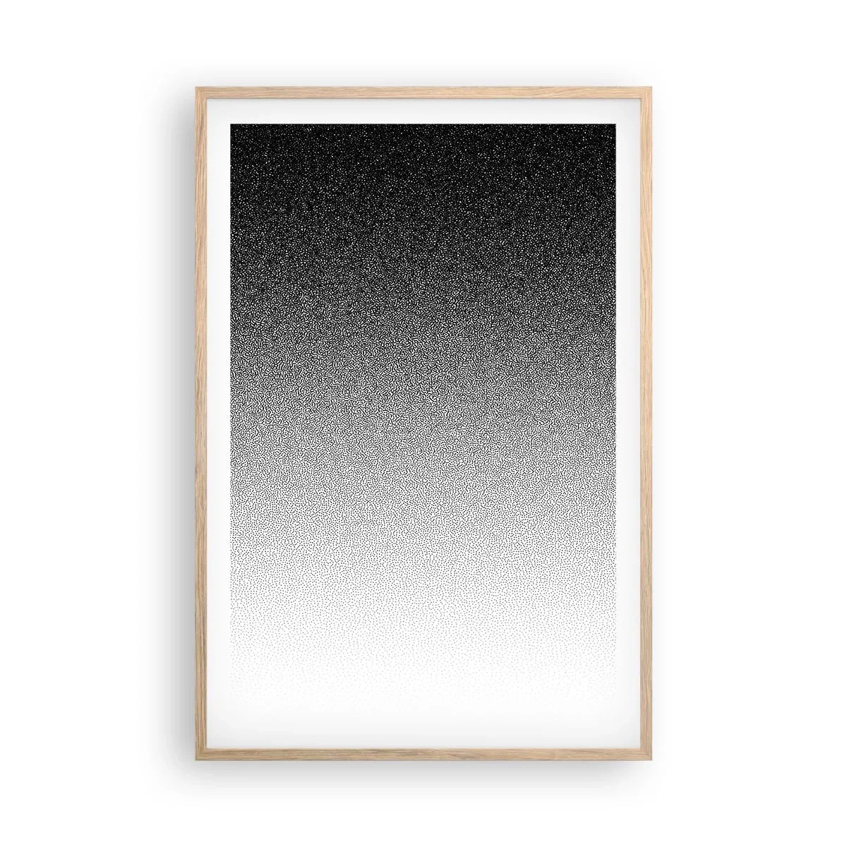Een poster in een licht eiken lijst - Naar het licht - 61x91 cm