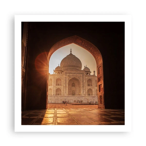 Poster - Een monument voor onaardse liefde - 60x60 cm