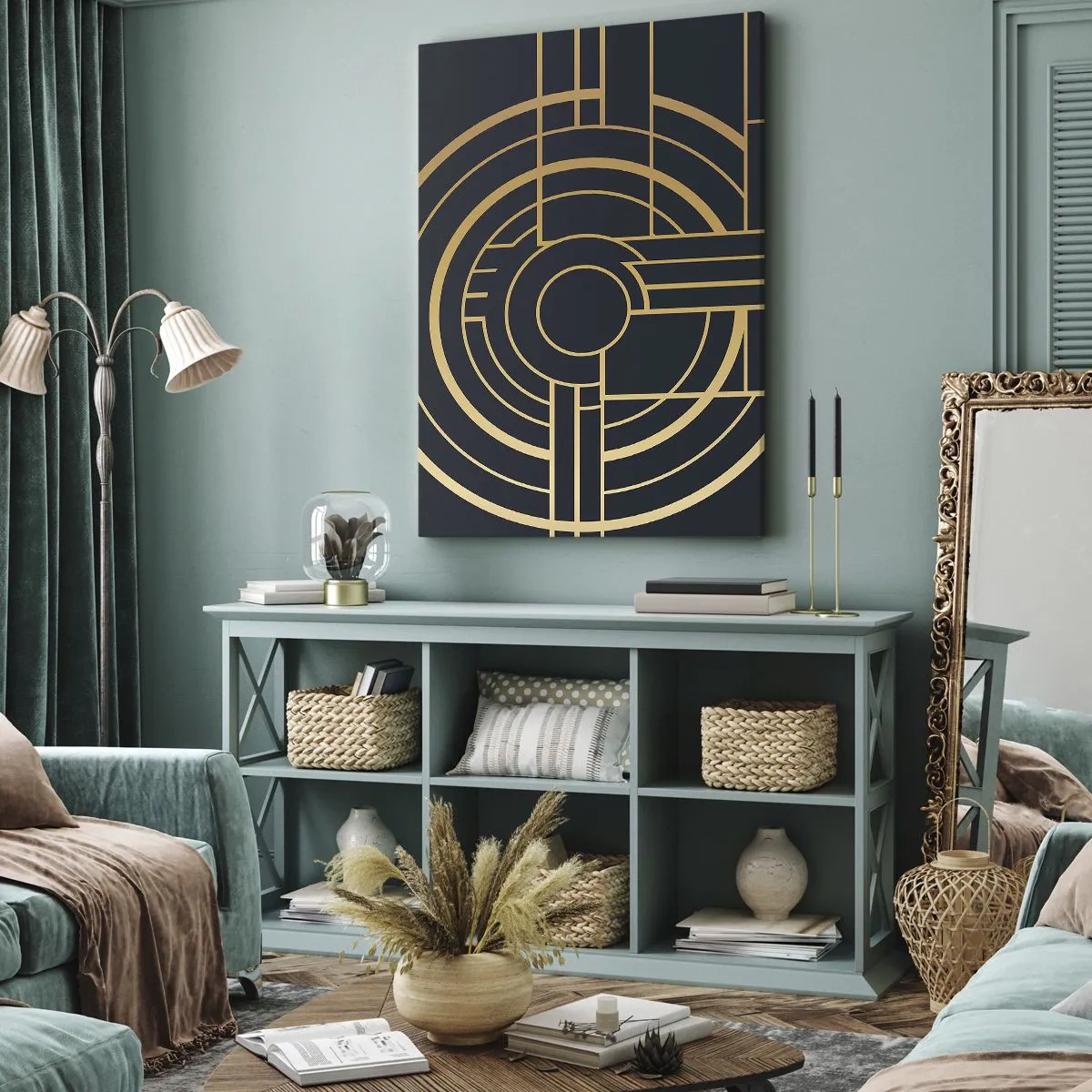 Schilderen op canvas - Draaien van dingen - 50x70 cm
