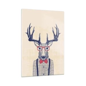 Schilderen op glas - Een grappig extravaganza - 50x70 cm