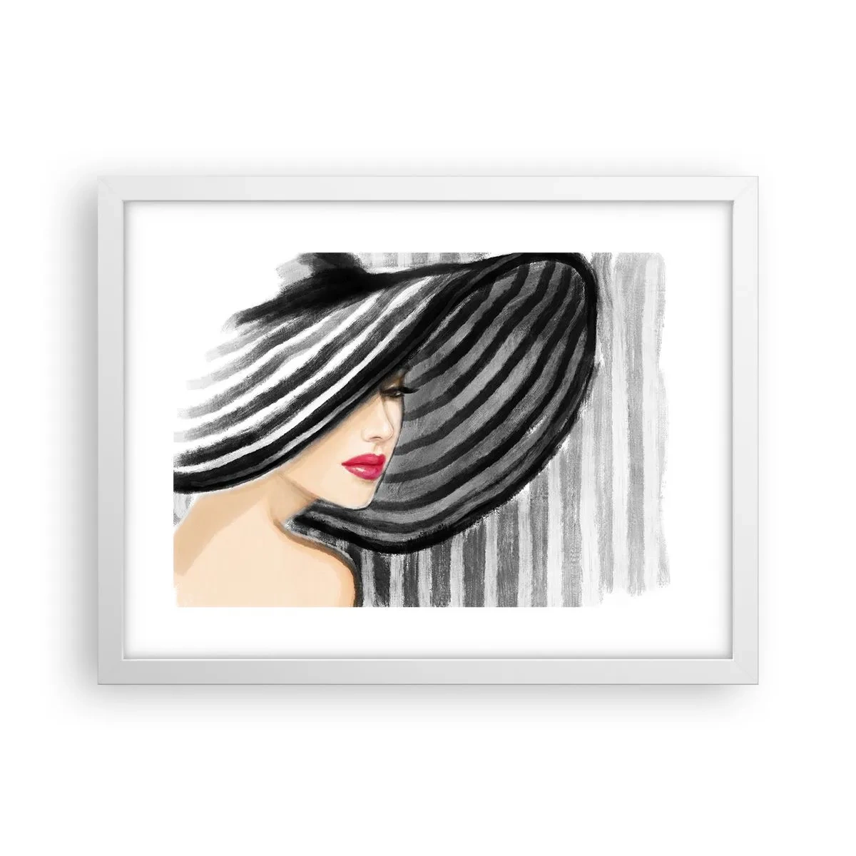 Poster in een witte lijst - Waar moet je zoeken? - 40x30 cm