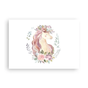 Poster - Een uitnodiging in de wereld van sprookjes - 100x70 cm