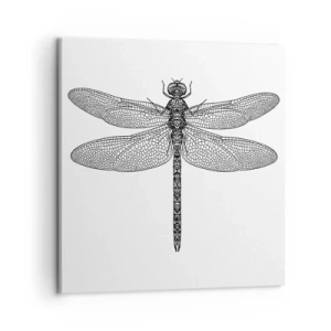 Schilderen op canvas - Precisie van de natuur - 60x60 cm