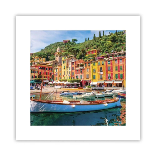 Poster - Italiaanse ochtend - 30x30 cm