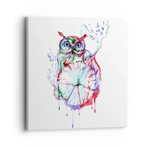 Schilderen op canvas - Wijs van nature - 40x40 cm