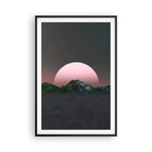 Poster in een zwarte lijst - In een naburig sterrenstelsel - 61x91 cm