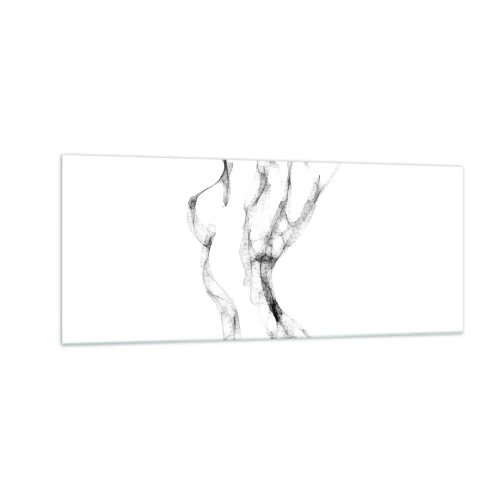 Schilderen op glas - Mooi en sterk - 100x40 cm