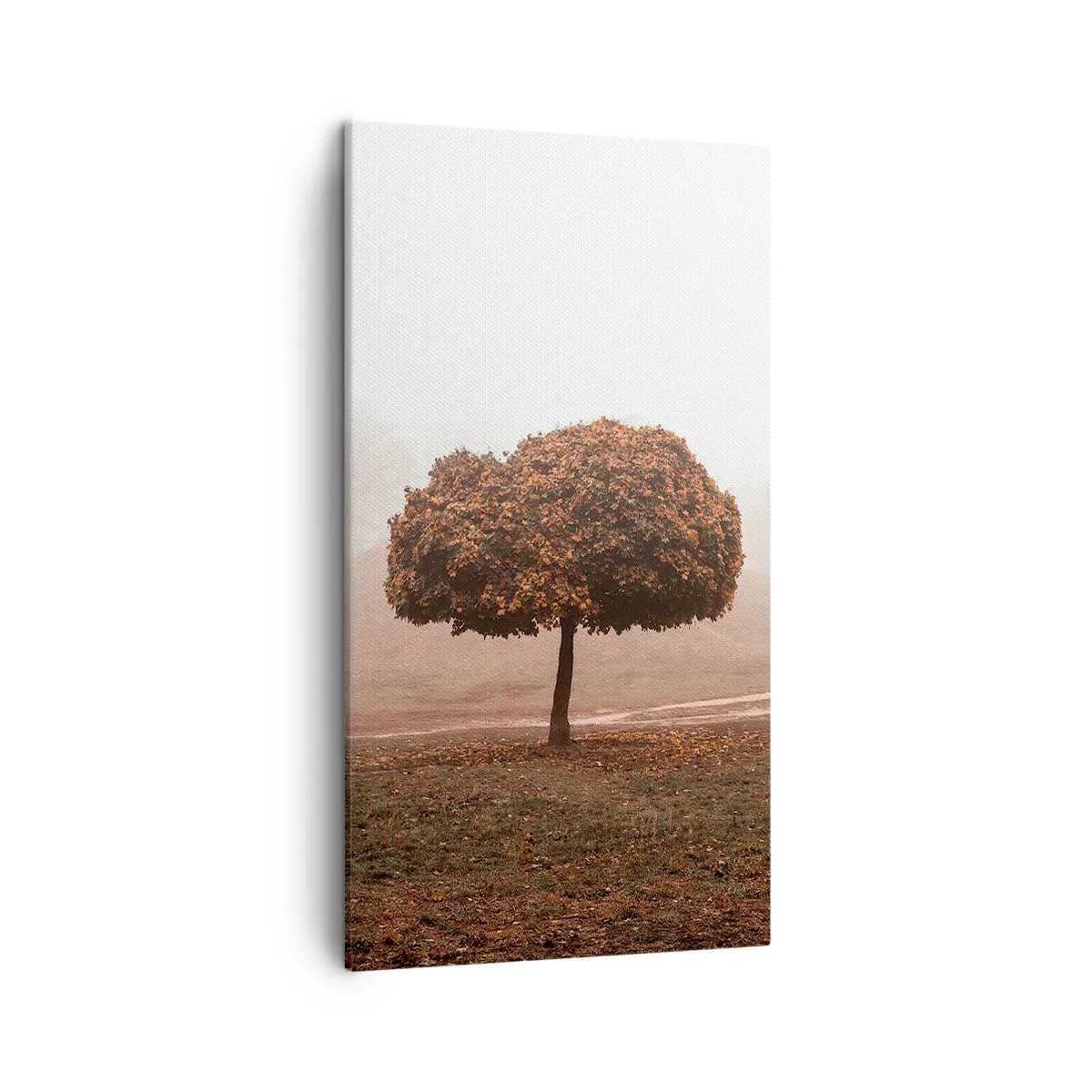 Schilderen op canvas - Na een drukke zomer - 45x80 cm