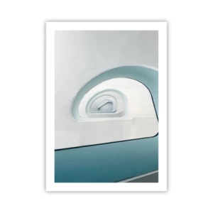 Poster - Naar de bodem van de blauwe - 50x70 cm