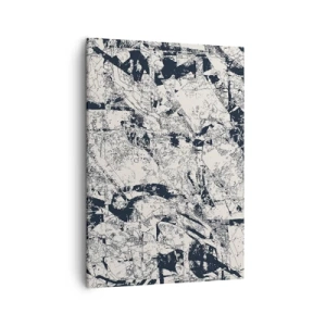Schilderen op canvas - Interpenetratie van tegenstellingen - 50x70 cm