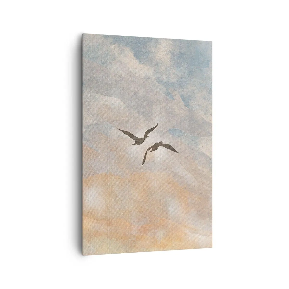 Schilderen op canvas - Hemeldans - 80x120 cm