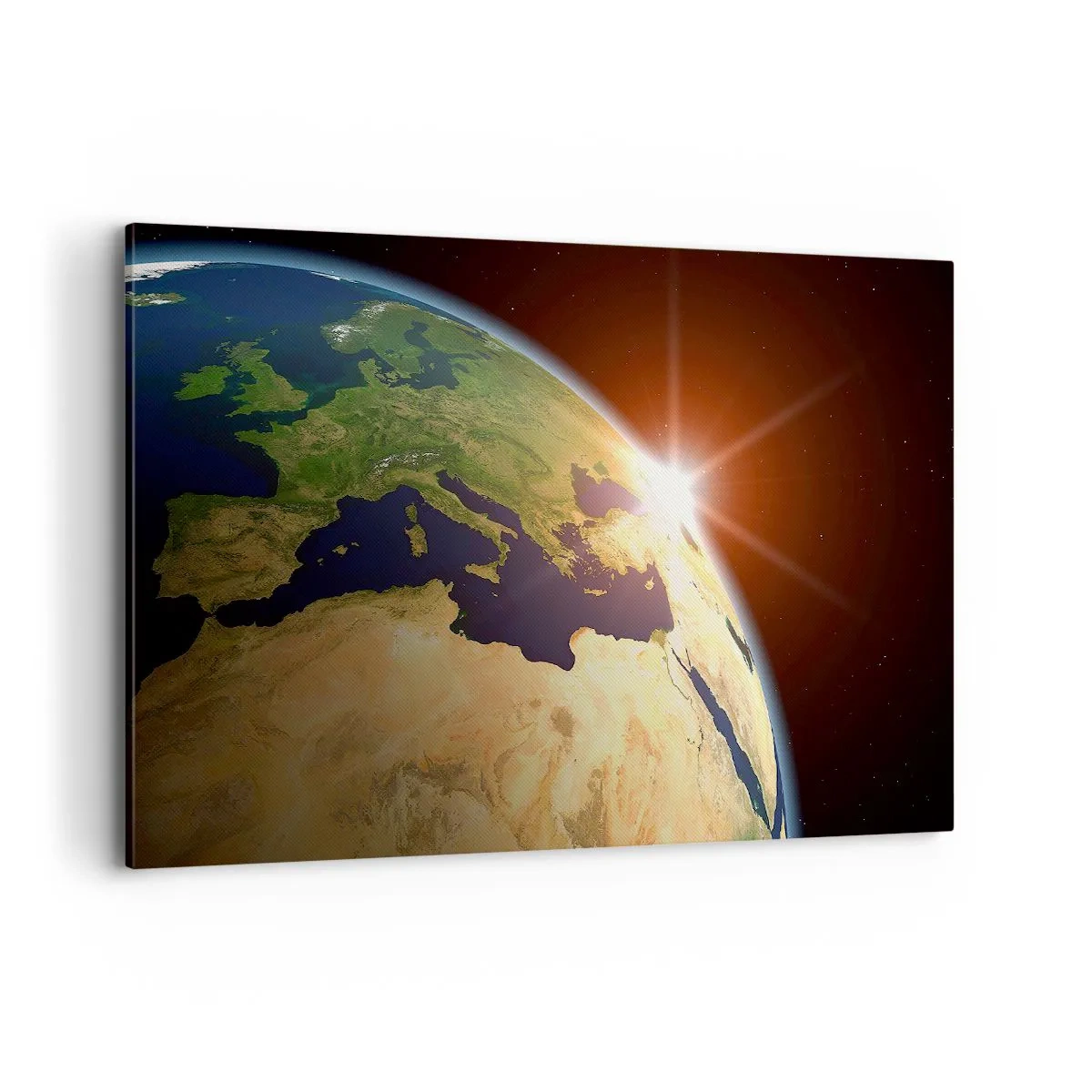 Schilderen op canvas - Zonsopgang - 120x80 cm