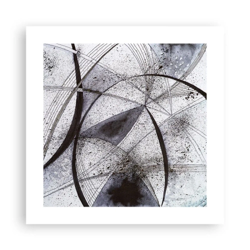 Poster - Futuristische fantasie - 40x40 cm