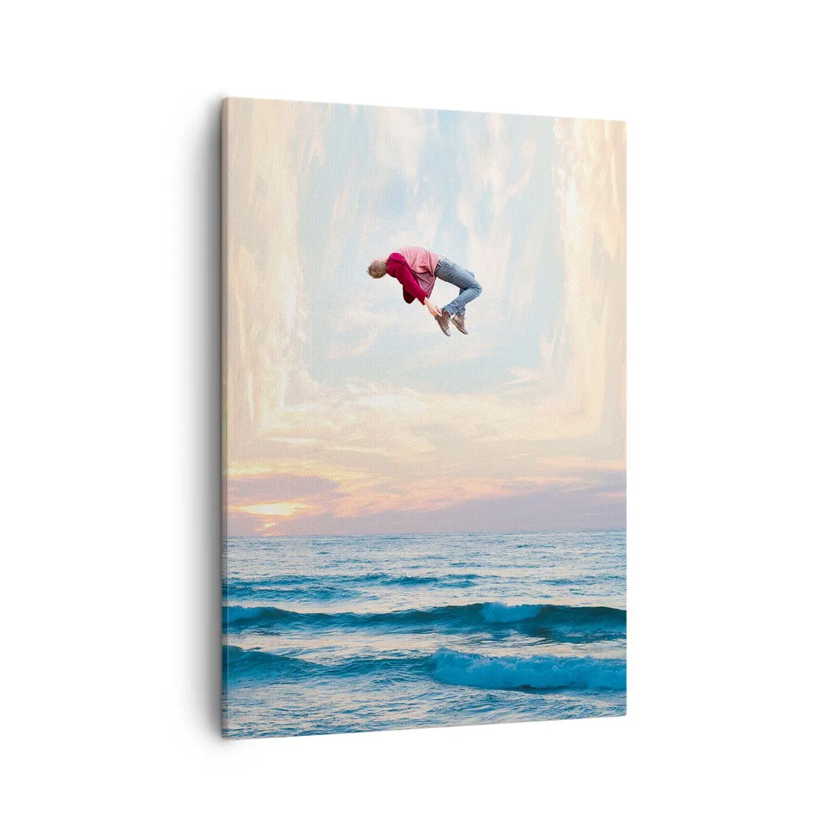 Schilderen op canvas - Naar een andere dimensie - 50x70 cm