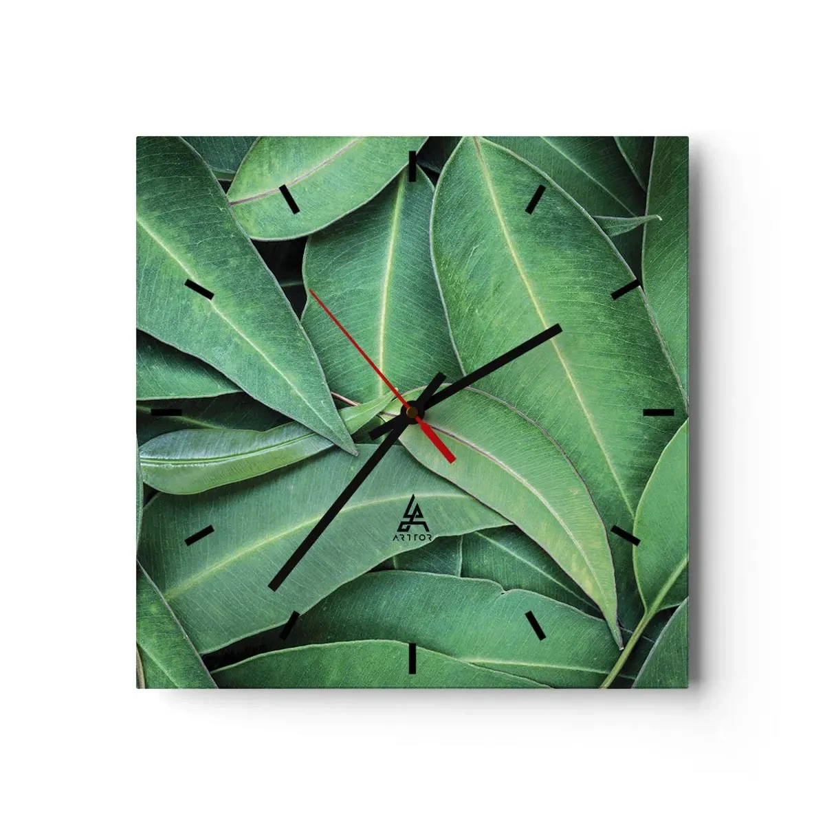 Wandklok - Klok - Sappig en fris - 30x30 cm