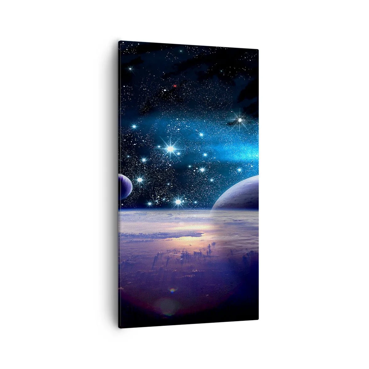 Schilderen op canvas - Nog steeds alleen? - 55x100 cm