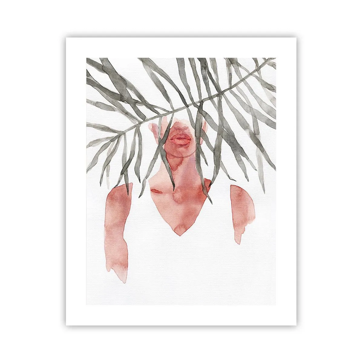 Poster - Vrouwe van de tropen - 40x50 cm