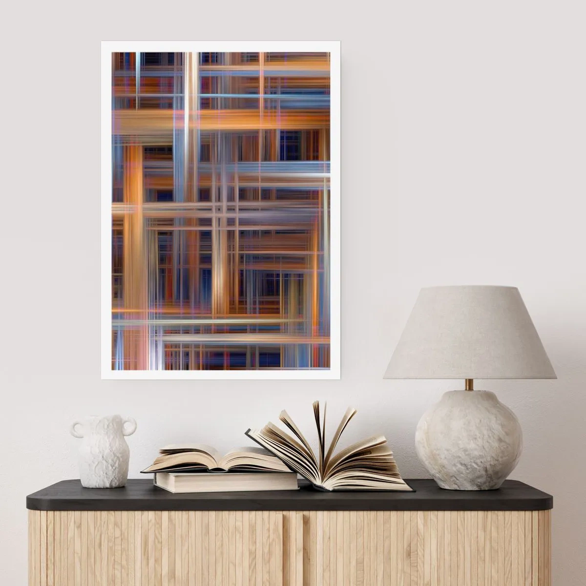 Poster - Geweven van licht - 30x40 cm