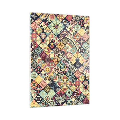 Schilderen op glas - Marokkaanse sfeer - 50x70 cm