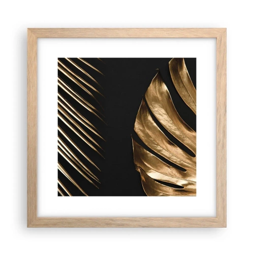 Een poster in een licht eiken lijst - Anders en net zo duur - 30x30 cm