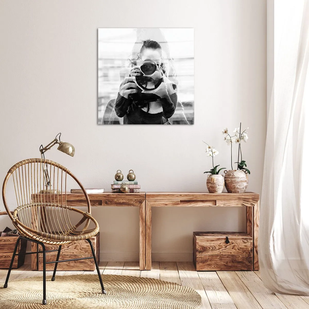 Schilderen op canvas - Maker en materiaal - 70x70 cm