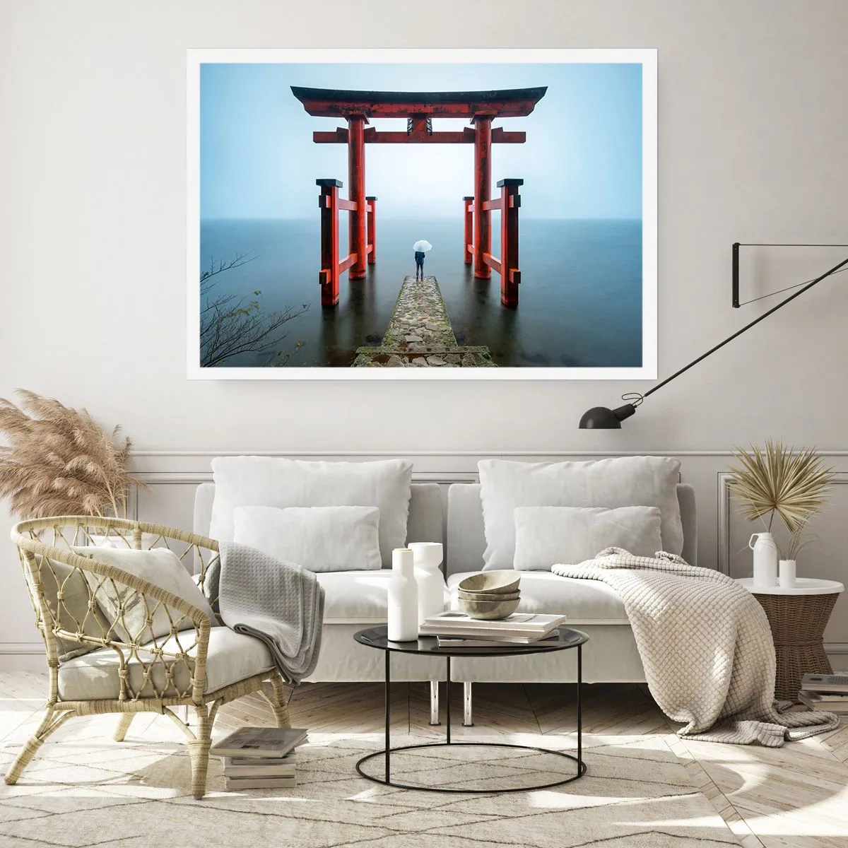 Poster - Japanse mijmering - 100x70 cm