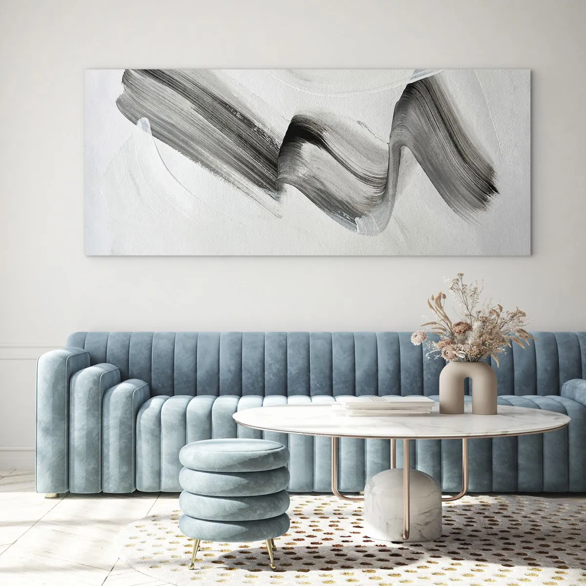 Schilderen op glas - Terloops voor de lol - 90x30 cm