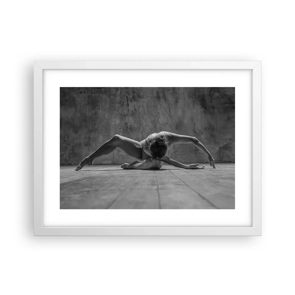 Poster in een witte lijst - Symmetrie gevonden - 40x30 cm