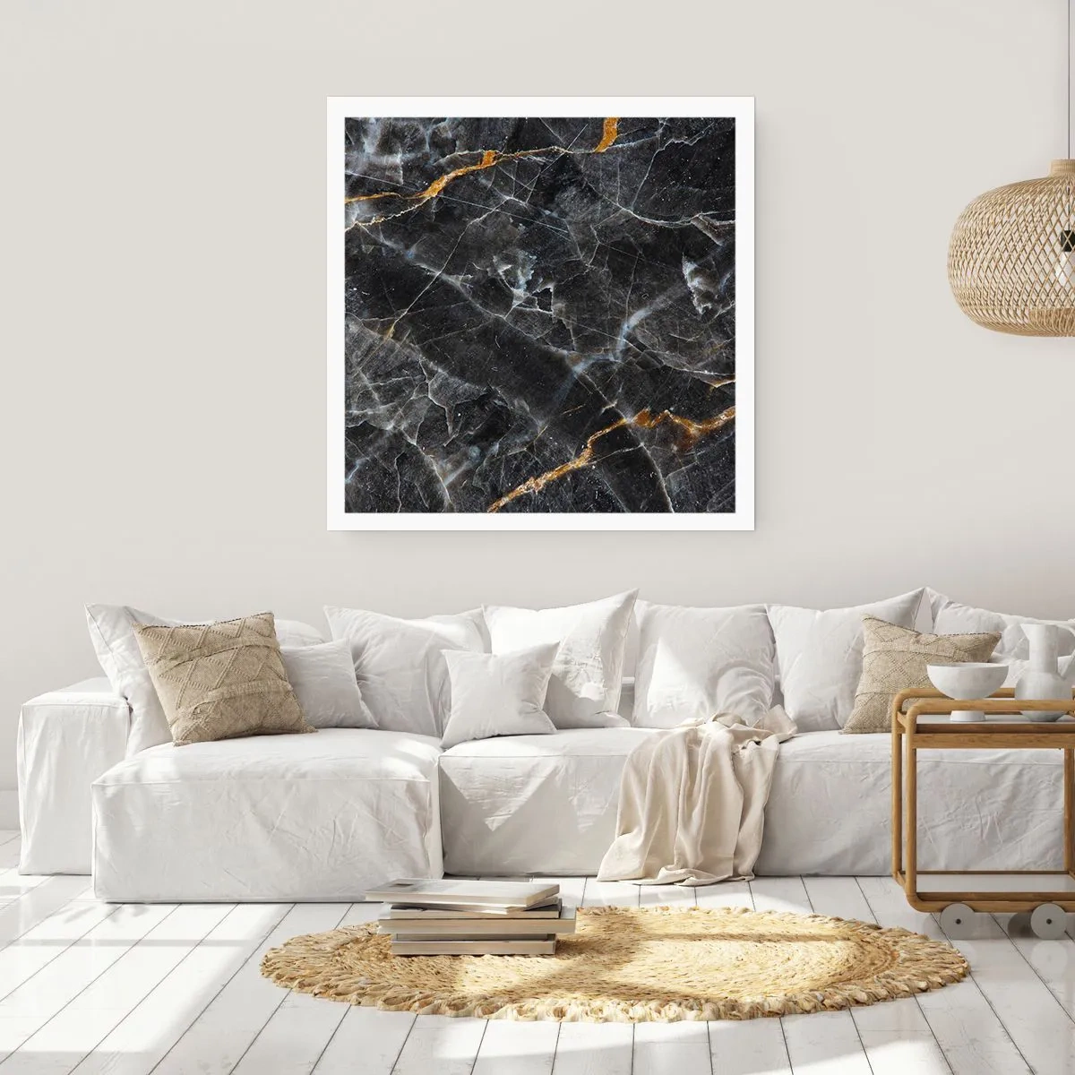 Poster - Het innerlijke leven van de steen - 50x50 cm