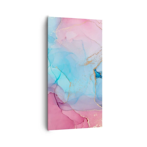 Schilderen op canvas - Ontmoeting en interpenetratie - 65x120 cm