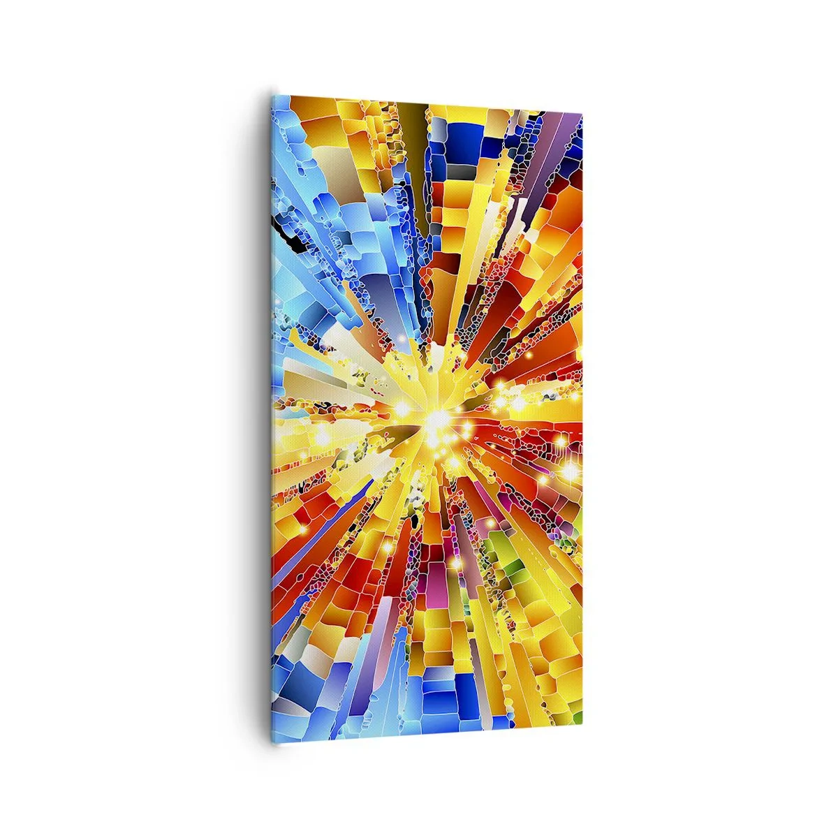 Schilderen op canvas - In medias res - 65x120 cm