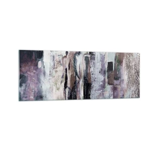 Schilderen op glas - De mysterieuze drie - 140x50 cm