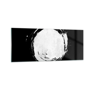 Schilderen op glas - Goede weg - 100x40 cm