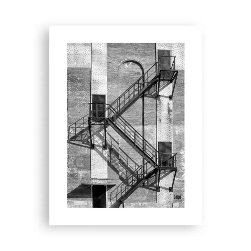 Poster - Industriële stijl - 30x40 cm