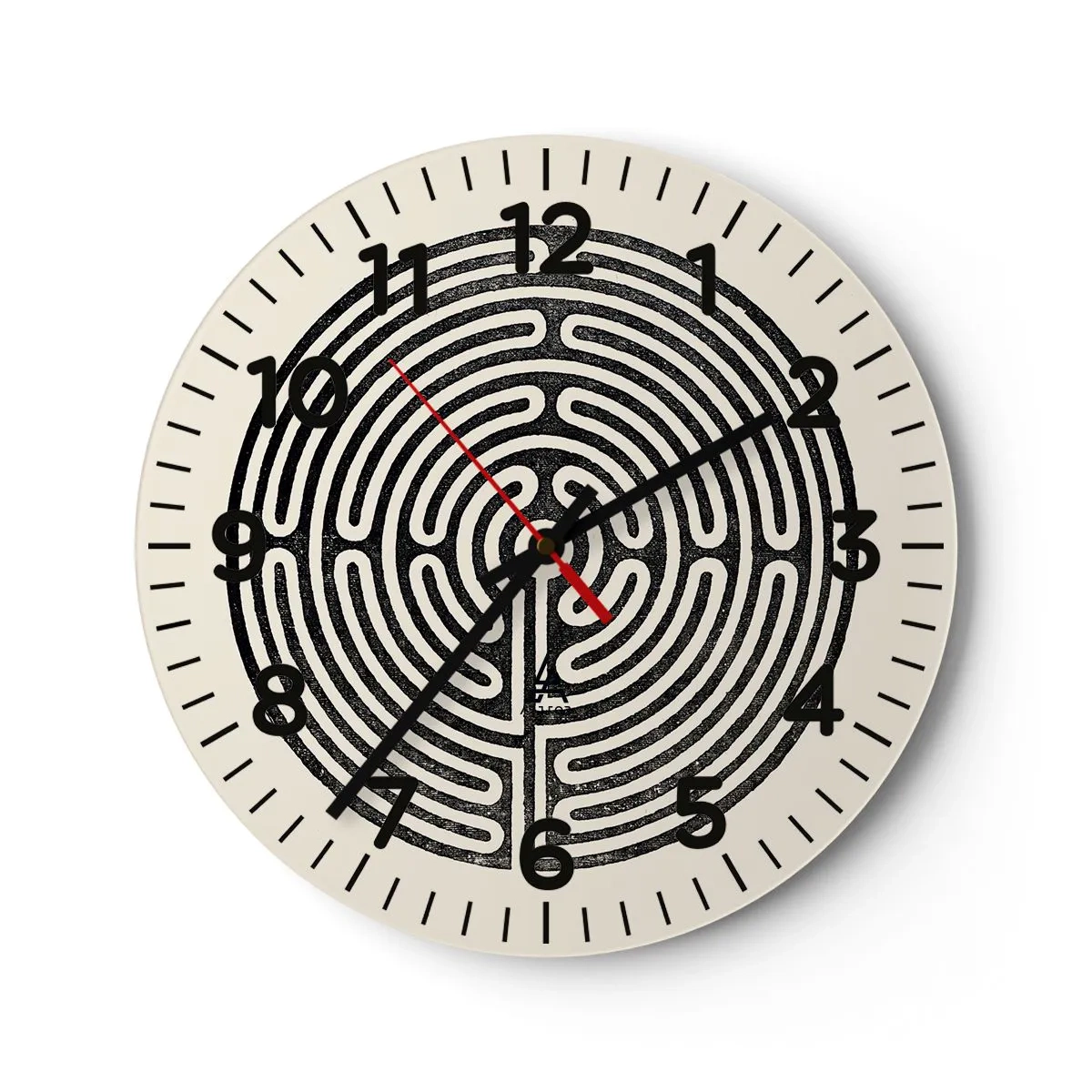 Wandklok - Klok - Mysterieuze orde - 30x30 cm