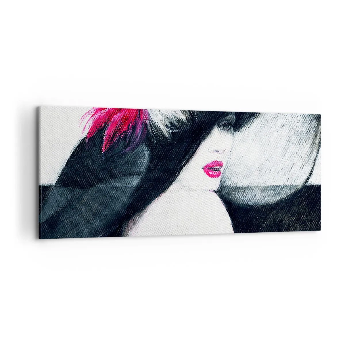 Schilderen op canvas - Altijd een geheim - 120x50 cm
