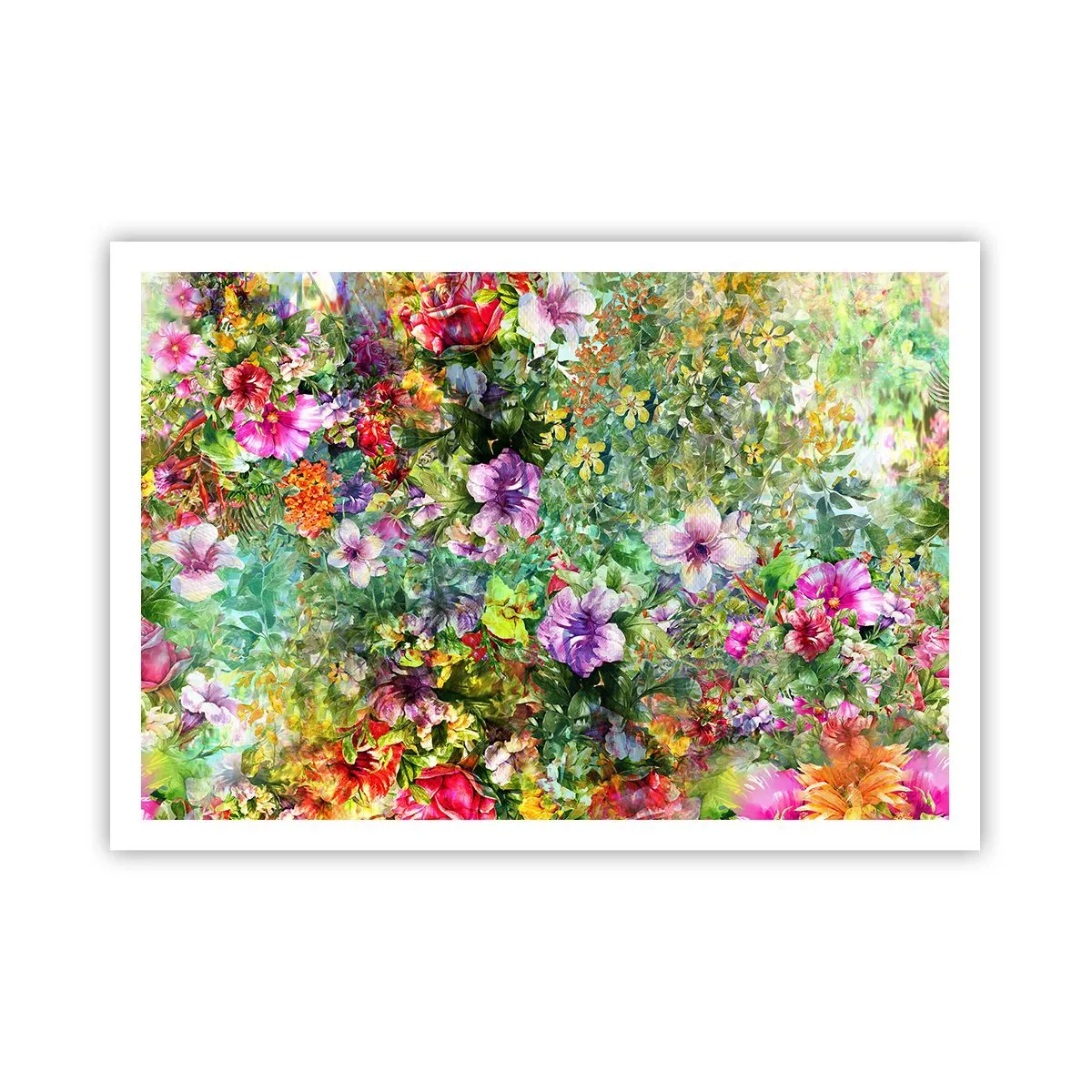 Poster - In bloemen voor verderf - 100x70 cm
