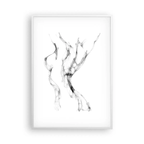 Poster in een witte lijst - Mooi en sterk - 70x100 cm